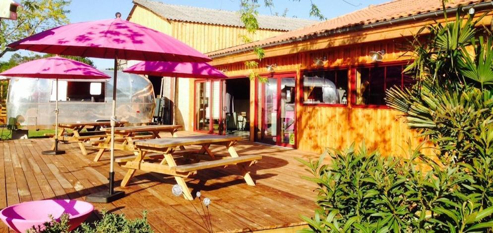 Camping Aux Couleurs Du Ferret Lège-Cap-Ferret Exteriör bild