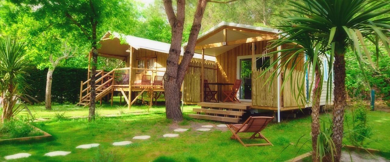 Camping Aux Couleurs Du Ferret Lège-Cap-Ferret Exteriör bild
